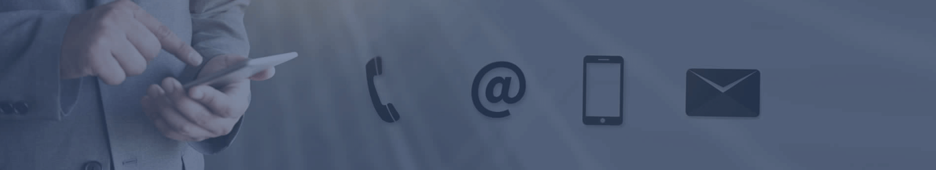 Contact us banner